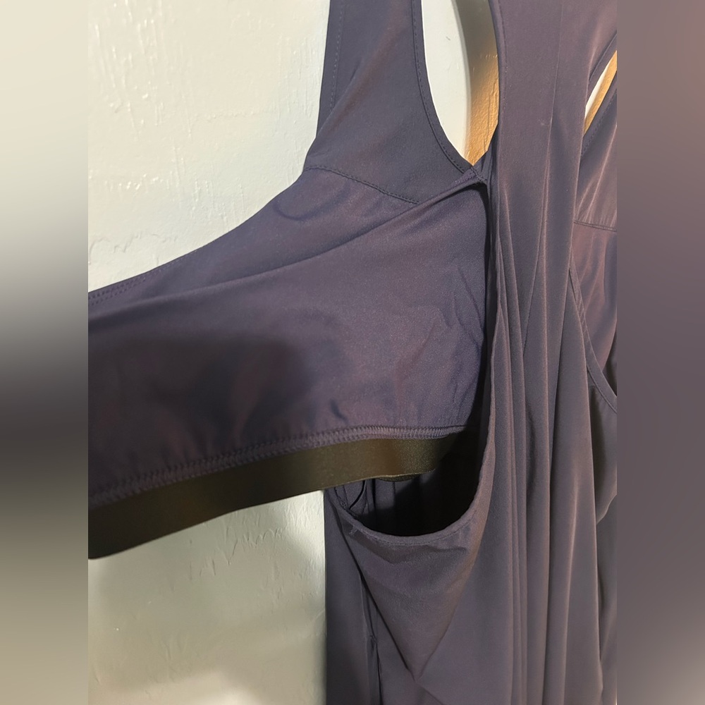 HALARA Navy Racerback Swing Dress - Picture 4 of 7